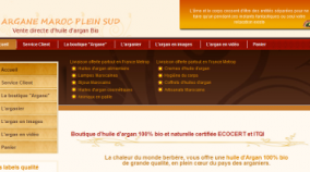 Huile Argan Maroc